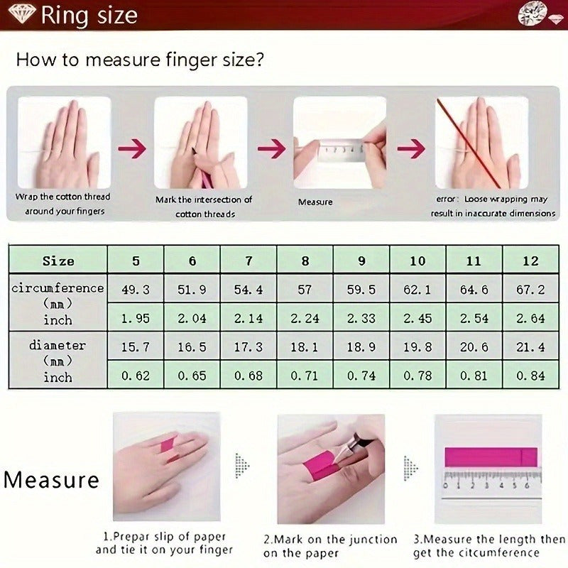 1 style of fashionable, simple and exquisite Women's ring, rotatable love ring, very suitable for parties, banquets, Valentine's Day, Christmas and birthdays, anniversary wear