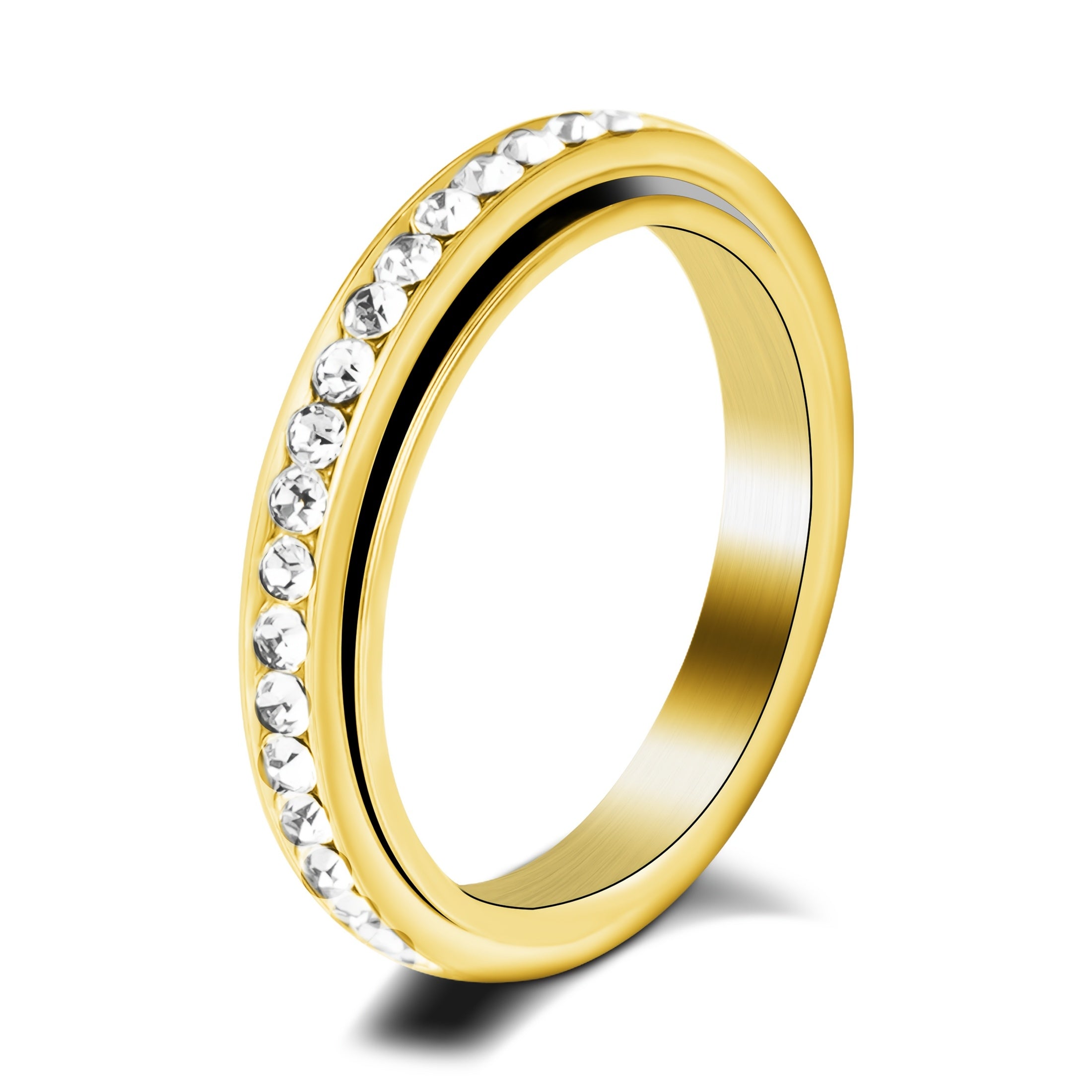 [Rotating Spin Ring] 1pc Rotating Spin Ring - Spinning Motion Jewelry, Minimalist Everyday & Party Ring for Women & Men, Durable Metallic Finish - Ideal Gift for Birthdays, Anniversaries, Formal Events - Year-Round Accessory, Versatile Fashion Piece,