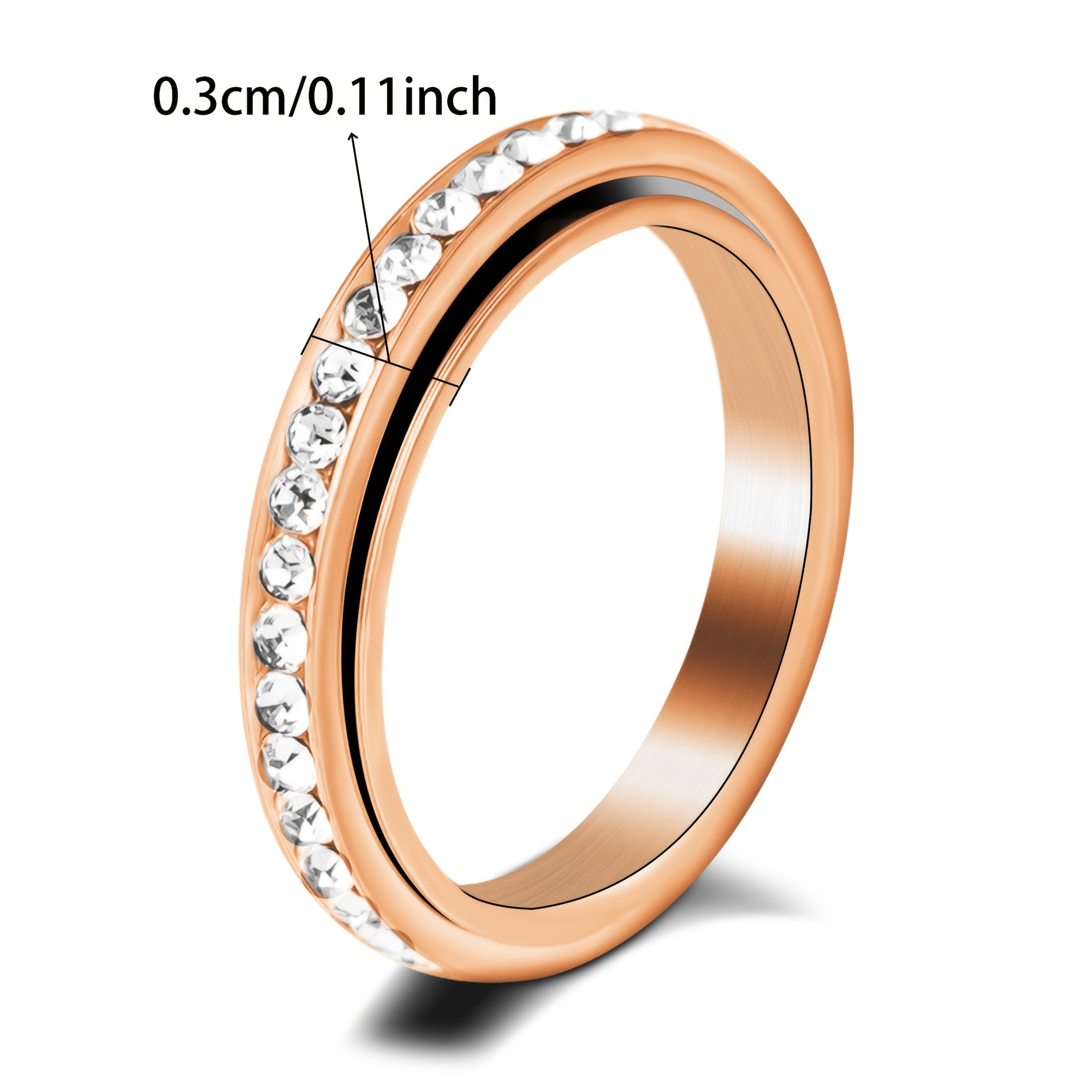 [Rotating Spin Ring] 1pc Rotating Spin Ring - Spinning Motion Jewelry, Minimalist Everyday & Party Ring for Women & Men, Durable Metallic Finish - Ideal Gift for Birthdays, Anniversaries, Formal Events - Year-Round Accessory, Versatile Fashion Piece,